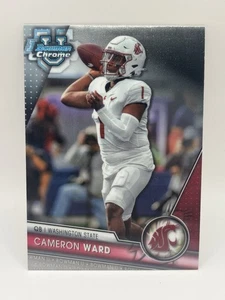 2023 Bowman U University Chrome Cameron Ward #145 Washington State NM - Picture 1 of 2