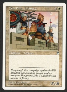 ***English Shu Elite Infantry*** MTG Portal 3 Kingdoms Kid Icarus - Picture 1 of 2