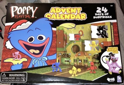 2022 Poppy Playtime Advent Calendar 4 Collector Clips 24 Surprises PhatMojo - Image 1 of 4