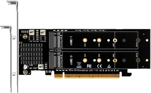 GLOTRENDS PA41 Quad M.2 NVMe auf PCIe 4.0 X16 Adapter ohne PCIe... - Bild 1 von 5