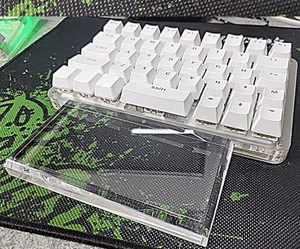 Universal Clear Wrist Rest For Mechanical Keyboards Acrylic Wrist Pad - Afbeelding 1 van 5