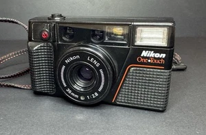 Nikon L35AF One Touch 35mm Point and Shoot Film Camera Made in Japan - Picture 1 of 10