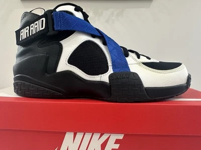 Nike Air Raid Negro Blanco Real Duke Peace Hardaway Malcom X 10.5 642330-014 Foto 1 de 4