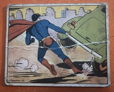 1940 DC Gum Superman #11 Capture of Kidnappers - Image 1 of 2