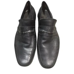 Bruno Magli Herren Leder Slipper Bit Halbschuhe Größe 12 - Bild 1 von 7
