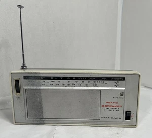Standard SR H521 3 Band Transistor Radio 2 Speaker, MW/SW1/SW2 Tested & Working - Picture 1 of 7
