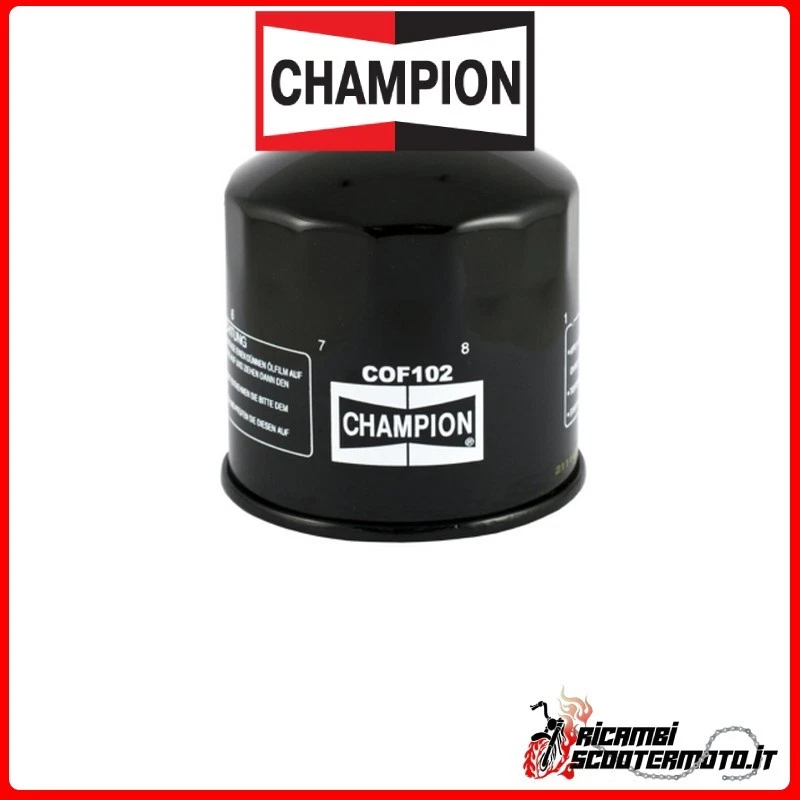 Champion Filtro Aceite COF102 HONDA VF 500 F2 INTERCEPTOR 1984-1987 100609245#9 Foto 1 de 1