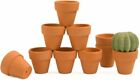 10-100pcs 3 Sizes Small Mini Clay Pots Flower Pots with Drainage Terracotta Pots