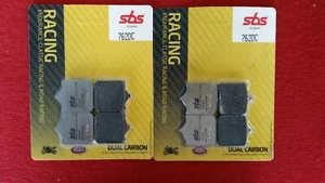 SBS 762DC Suits Brembo Racing Goldline Caliper Dual Carbon Front Brake Pads. New - Picture 1 of 1
