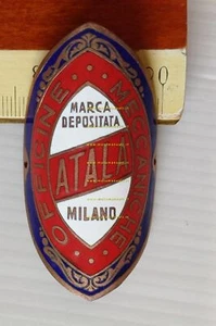 Atala Officine Meccaniche fregio smaltato stemma bicicletta epoca originale - Bild 1 von 3