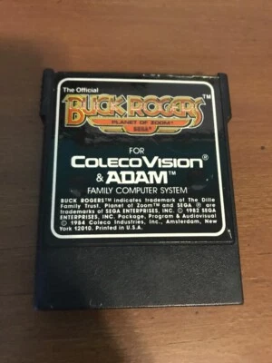 COLECO VISION  VINTAGE CARTRIDGE VIDEO GAME CLEAN BUCK ROGERS - Image 1 of 2