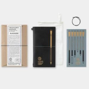 Travelers Factory BLACKWING Traveler's NoteBook Limited Black 2024 - Picture 1 of 3