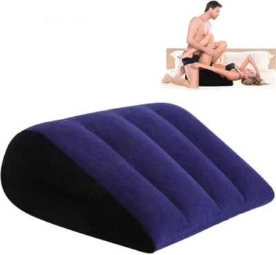 Inflatable Sex Pillow Aid Cushion Bolster Kit Furniture Couple Love Game Sex Toy - Image 1 of 4