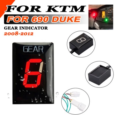 Motorcycle Red Gear Display Indicator for KTM Duke 690 2008-2012 Accessories Foto 1 de 4