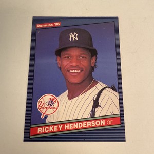 1986 Donruss - #51 Rickey Henderson