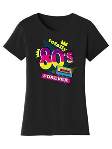 Camiseta de manga corta Gravity Threads para mujer totalmente años 80 - Imagen 1 de 1