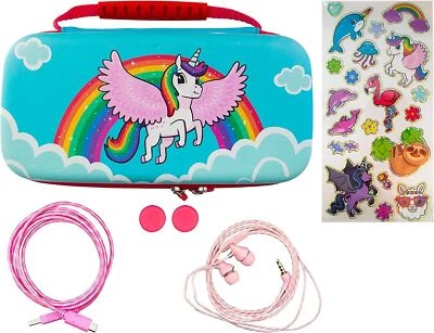 IMP Nintendo Over The Rainbow Unicorn Protector Accessory Kit (7 in 1)  - Image 1 of 4