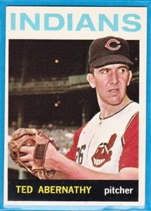 1964 Topps Baseball Card - #64 Ted Abernathy - Cleveland Indians - Picture 1 of 2