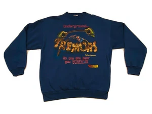 Sudadera Vintage Silverwood Parque Temático Temblores Logotipo 7 Cuello Redondo Talla Grande Rara - Imagen 1 de 6