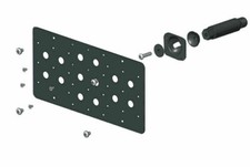 Bumper Tow Hook License Plate Mount Bracket Kit For INFINITI QX30 2017-2019 New