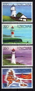 1985 Faroe islands - Foroyar / Denmark lighthouse -  architecture MNH - Picture 1 of 1