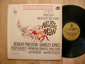 Music Man ( soundtrack ) Meredith Willson Warner BS 1459 orig 1962 SHRINK MINT