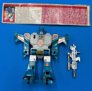 Vintage G1 Transformers Jumpstarter Top Spin 1984 Original Hasbro Complete 2 - Picture 1 of 4