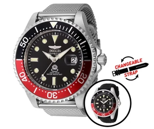 Invicta Pro Diver Automatic Men's 47mm Coke Bezel Mesh Band & Strap Watch 45805 - Picture 1 of 11