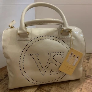 Victoria’s Secret Dream Angels Heavenly Handtasche Creme Vinyl mit Etikett - Bild 1 von 6