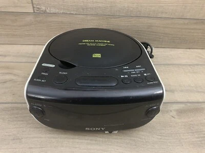 CD PLAYER NOT WORKING!! Sony AM/FM Radio Alarm Clock Dream Machine ICF-CD815. - Image 1 of 4