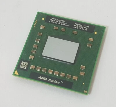AMD Turion 64 X2 Mobile 2x 2,1 GHz TMRM72DAM22GG Notebook-CPU Sockel S1G2 RM-72 - Bild 1 von 2