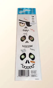 Royal & Langnickel EZ Rub On Transfers Pirates Skeletons Faces - Picture 1 of 3