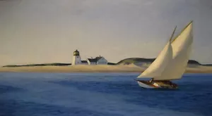 Edward Hopper - The Long Leg Giclee Poster Print - Picture 1 of 1