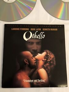 Used Laser Disc OTHELLO with Laurence Fishburne Deluxe Widescreen 1995 Adapta.