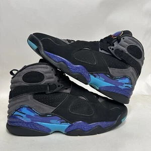 Nike Air Jordan 8 Retro OG “Aqua” 2015 305381-025 Men’s 12 Worn - Picture 1 of 12