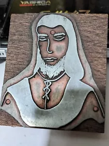 Letterpress Metal Printing Stamp - Saxon Lord Printing Block - Picture 1 of 3