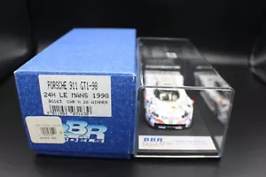 1/43 BBR Serie Oro Italy Factory Built Porsche 911 GT1 1998 winner # 26 - Imagen 1 de 6