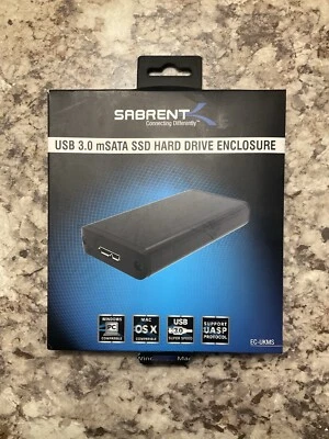 Sabrent USB 3.0 mSATA SSD Hard Drive Enclosure - Image 1 of 2