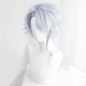 Twisted Wonderland Azul Ashengrotto costume anime parrucca capelli cosplay + berretto + traccia - Foto 1 di 5