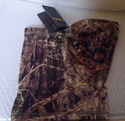 CABELAS ORIGINAL ULTIMATE STRETCH FLEECE BEANIE/GAITER COMBO ZONZ WOODLANDS - Image 1 of 4