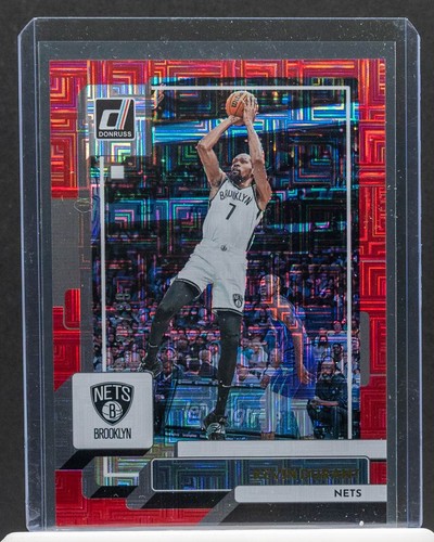 Kevin Durant 2022-23 Donruss 6 Choice Red 28/99 Nets BH48