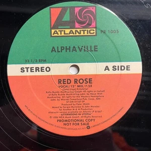 Alphaville – Red Rose 12" Vinyl 1986 Atlantic – PR 1005 - Picture 1 of 2