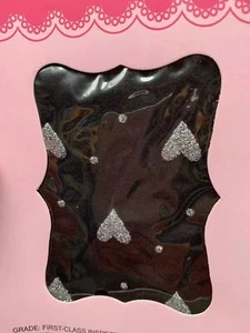 Baby Girls Tights, Christening Wedding Christmas, party, Black and silver - Picture 1 of 2