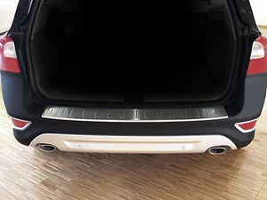 Protección de borde de carga con borde adecuado para Volvo XC70 2007-2013 acero inoxidable - Imagen 1 de 3