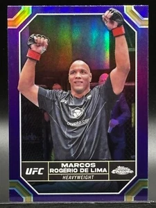 Marcos Rogerio De Lima 2024 UFC Topps Chrome Purple Refractor - Picture 1 of 2