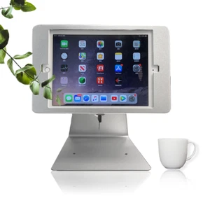 Desktop Anti-Theft POS Stand Holder Compatible with 10.2" iPad Office Retail - Picture 1 of 5