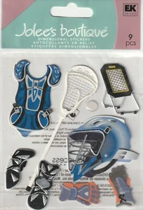 Vintage Jolee's Boutique 3D Stickers LACROSSE Theme 73439 Fast FREE Ship! WOW! - Picture 1 of 1