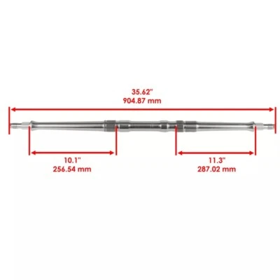 Eje de rueda trasera para Kawasaki KFX450R KSF450B 2008 2009 2010 2011 2012-2014 Foto 1 de 4
