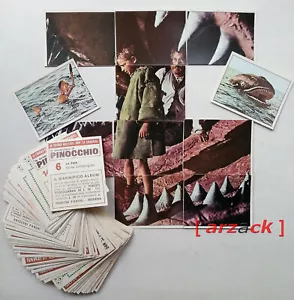 LOTTO di 100 Figurine PINOCCHIO 1972 NUOVE mai incollate + SINGOLE Comencini - Picture 1 of 19