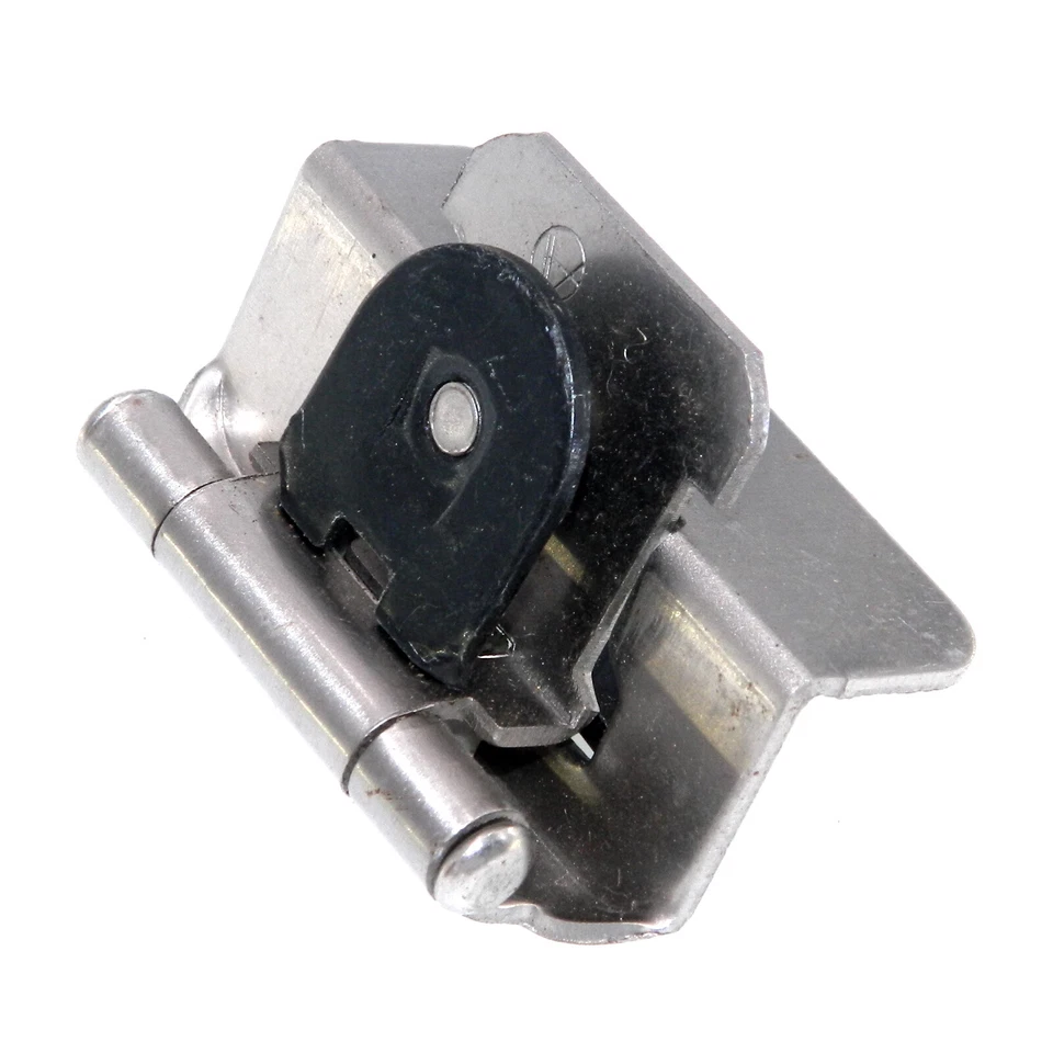 Bisagra de gabinete desmontable doble 1/2" superposición níquel brillante CM8704-14 Foto 1 de 1